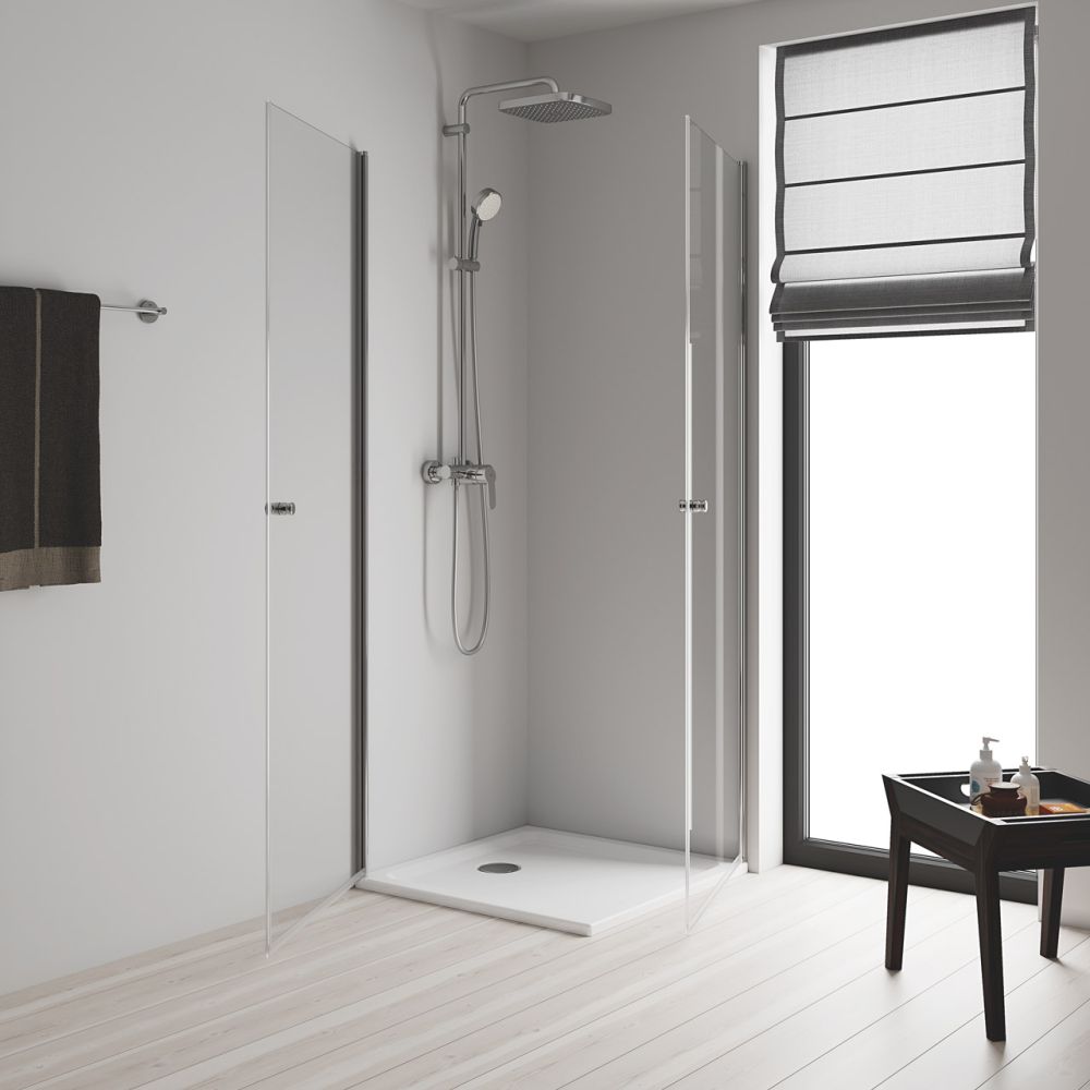 Душевая система GROHE Tempesta Cosmopolitan System 250 CUBE со смесителем для душа, хром (26692000)