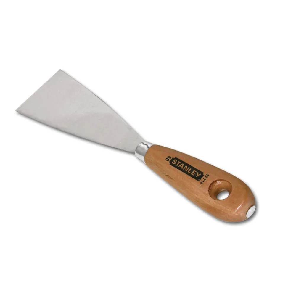 Шпатель Chisel Knife с деревянной рукояткой STANLEY 2-26-714, 60 мм