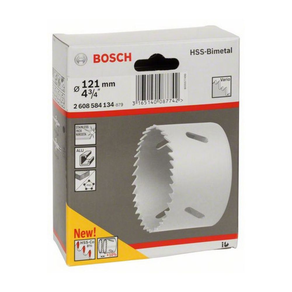 Коронка Bosch Standard 121 mm, биметалл (2608584134)