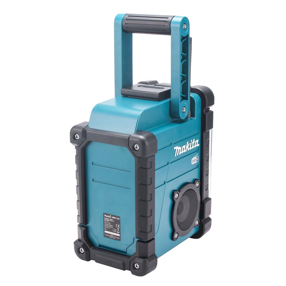 Аккумуляторный радиоприемник Makita CXT/LXT, 12В/18В, с возможностью работы от сети, без АКБ и ЗУ, DMR110N
