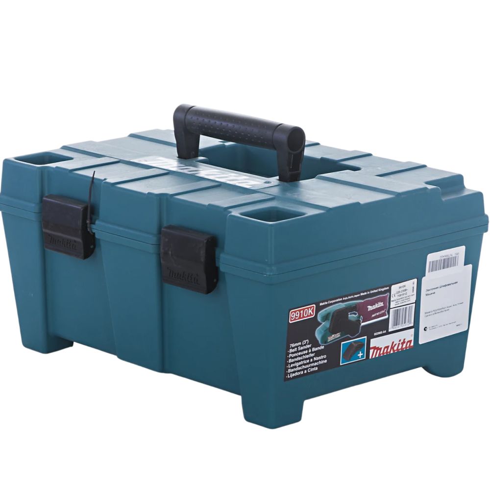 Ленточная шлифовальная машина Makita 650 Вт, 76х457 мм, 270 м/мин, 9910K