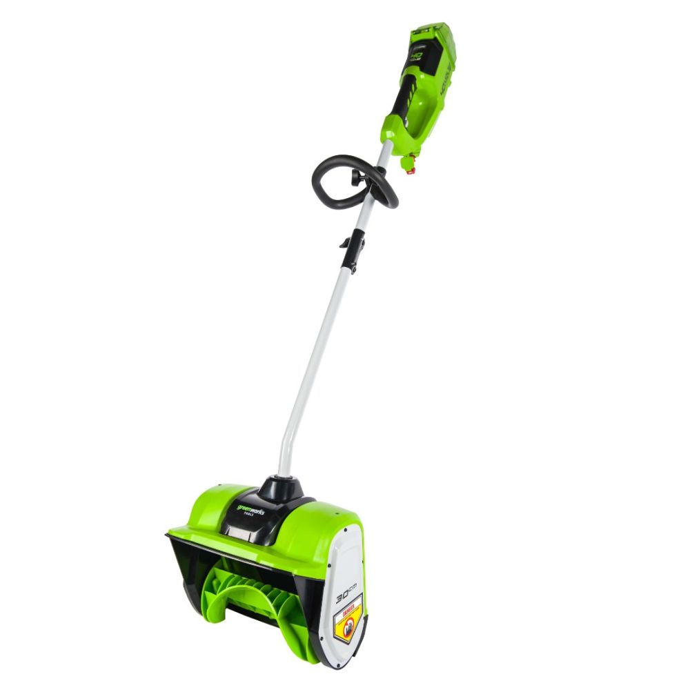 Снегоуборщик аккумуляторный Greenworks 40 В, 30 см (2600807)