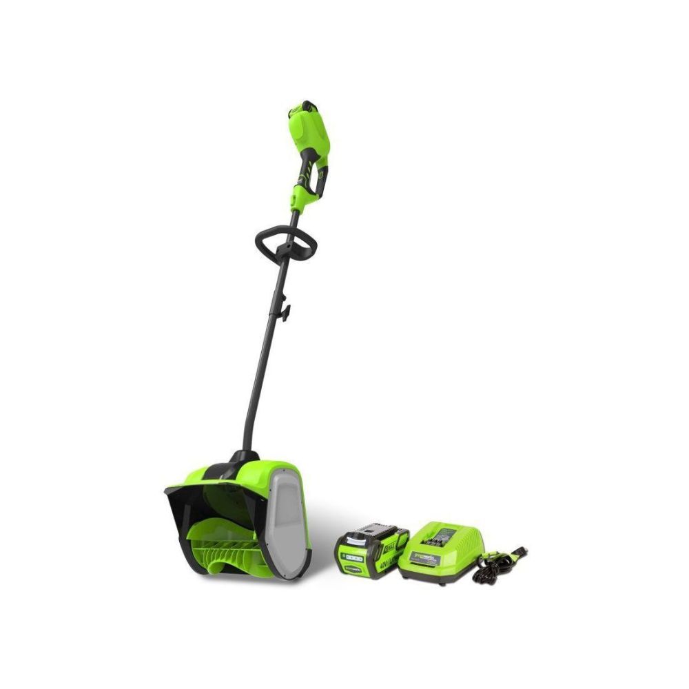 Снегоуборщик аккумуляторный Greenworks 40 В, 30 см (2600807)