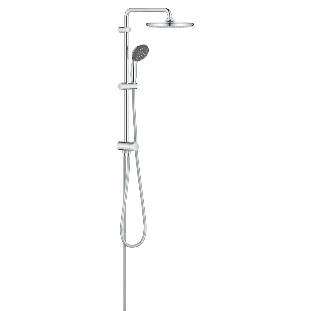 Душевая система с переключателем настенного монтажа GROHE QuickFix Vitalio Start 250, хром (26817000)
