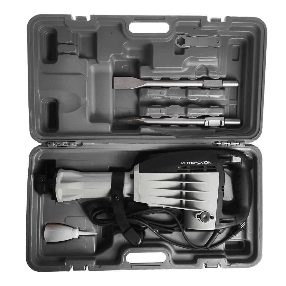 Отбойный молоток ИНТЕРСКОЛ М-25/1500В, 1500 Вт, 25 Дж, 1400 уд/мин (530.0.0.00)