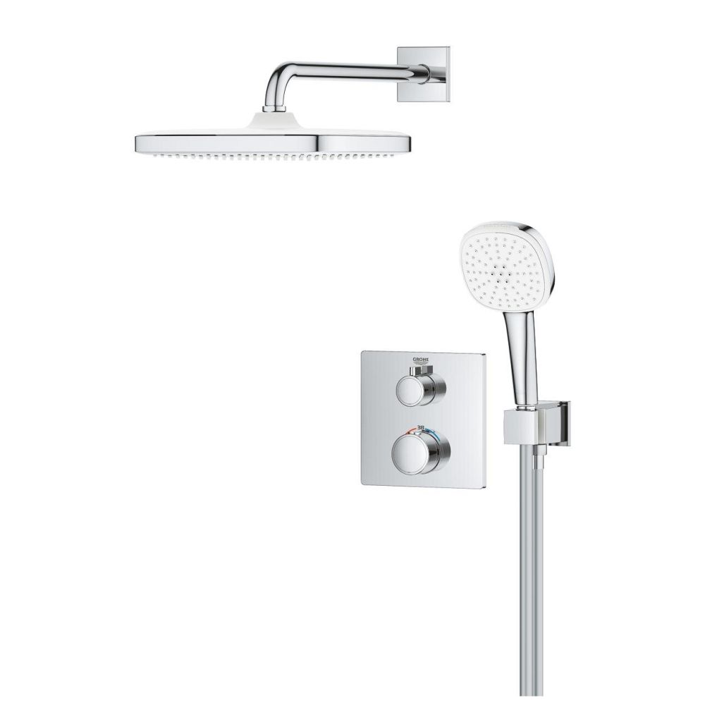 Душевая система GROHE Grohtherm с термостатом для душа, хром (1039950000)