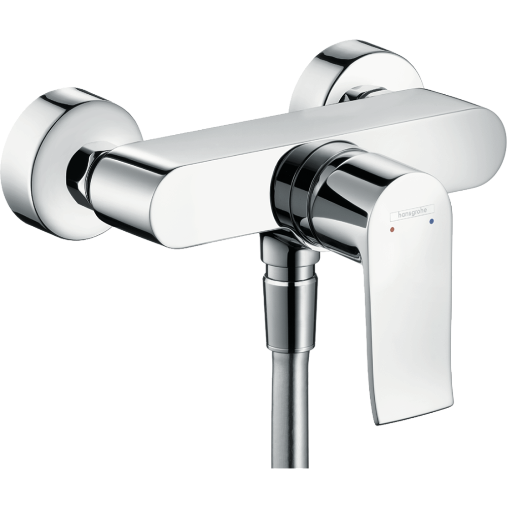 Смеситель для душа hansgrohe Metris внешнего монтажа 31680000, хром