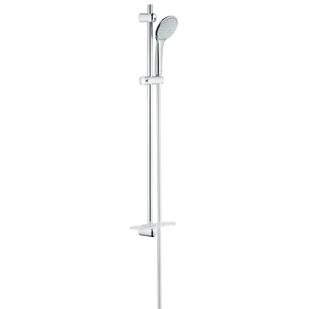 Душевой гарнитур GROHE Euphoria 110 Duo с мыльницей, 2 режима струи, душевая штанга 900 мм, 16,6 л/мин, хром (27225001)