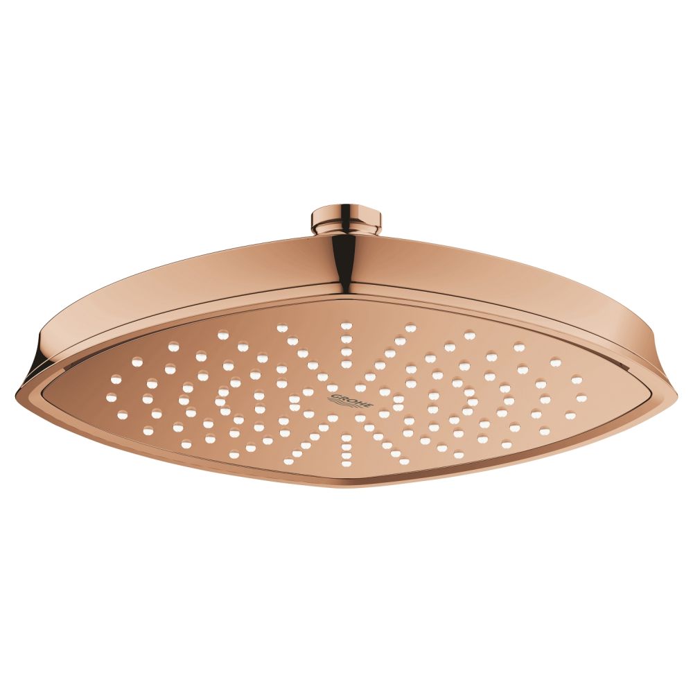 Верхний душ GROHE Rainshower Grandera 210, один режим струи, теплый закат глянцевый (27974DA0)