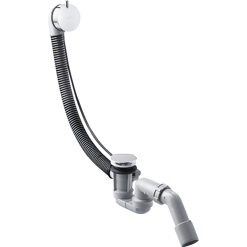 Слив-перелив для стандартных ванн hansgrohe Flexaplus S 58150000, хром