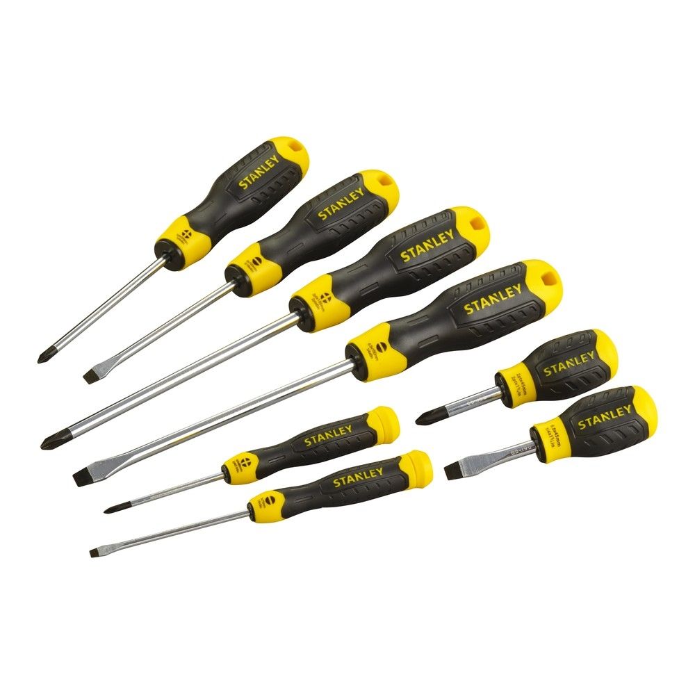 Набор из 8 отверток Cushion Grip STANLEY 0-65-011