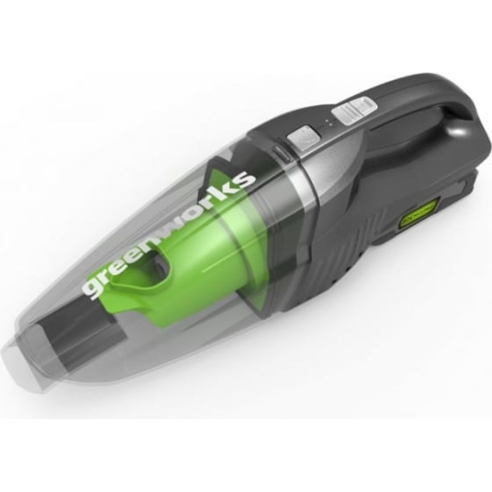 Пылесос ручной аккумуляторный Greenworks, 24V, без АКБ и ЗУ, 4700007