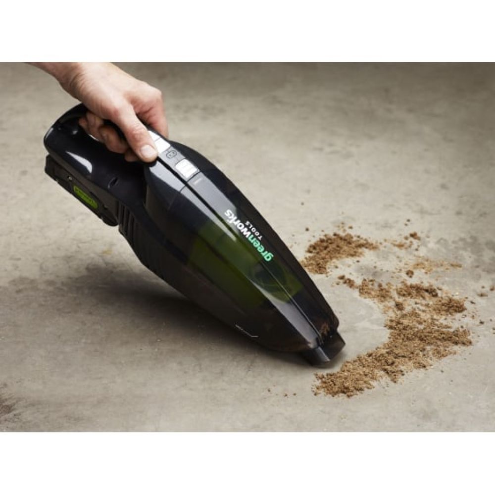 Пылесос ручной аккумуляторный Greenworks, 24V, без АКБ и ЗУ, 4700007