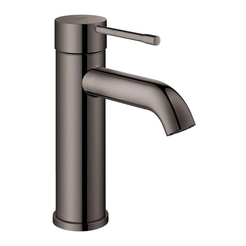 Смеситель для раковины GROHE Essence, S-size, темный графит глянец (23590A01)