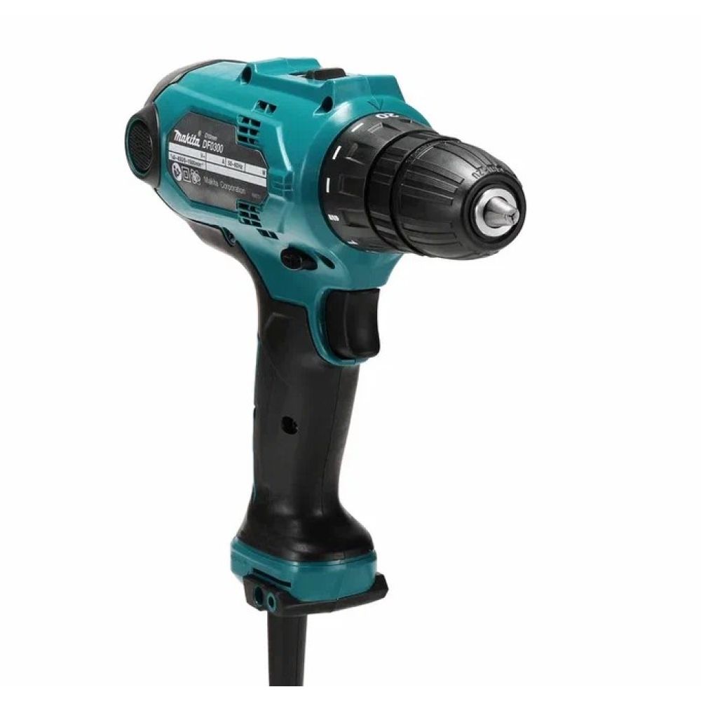 Дрель-шуруповерт Makita DF0300X1, 320 Вт, 1500 об/мин