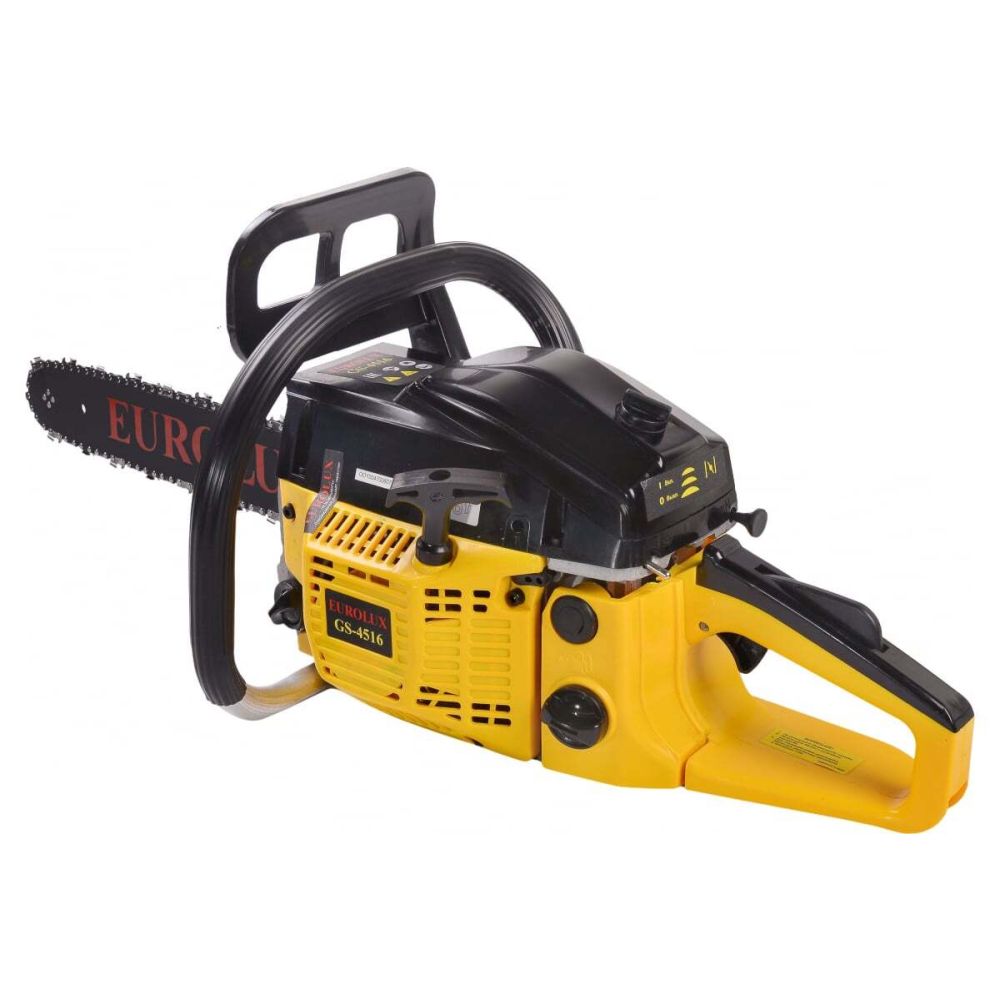 Бензопила Eurolux GS-4516, 2300 Вт, 40 см, 3.1 л.с, 45 см³, 70/6/7