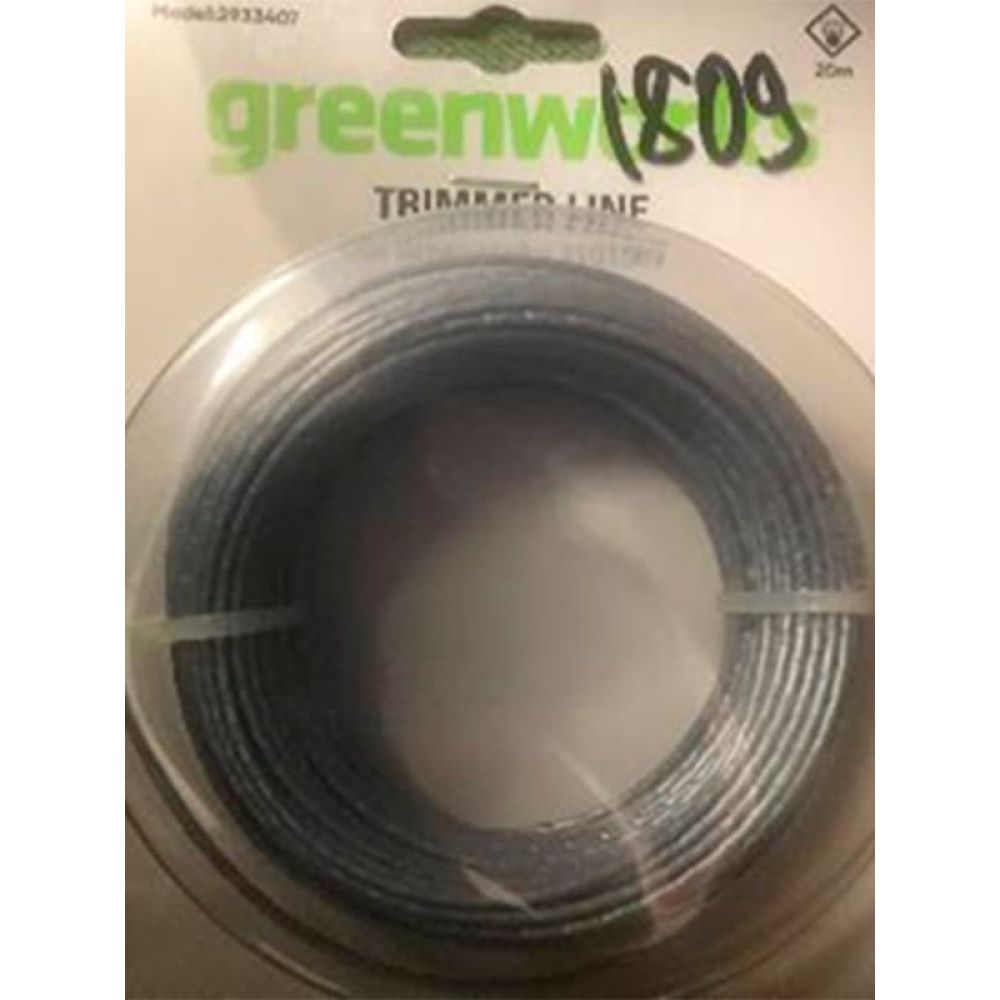 Леска для триммера Greenworks 1,65 мм, 2933407