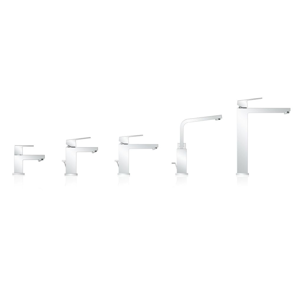 Кран для раковины GROHE Eurocube, без функции смешивания, хром (23137000)