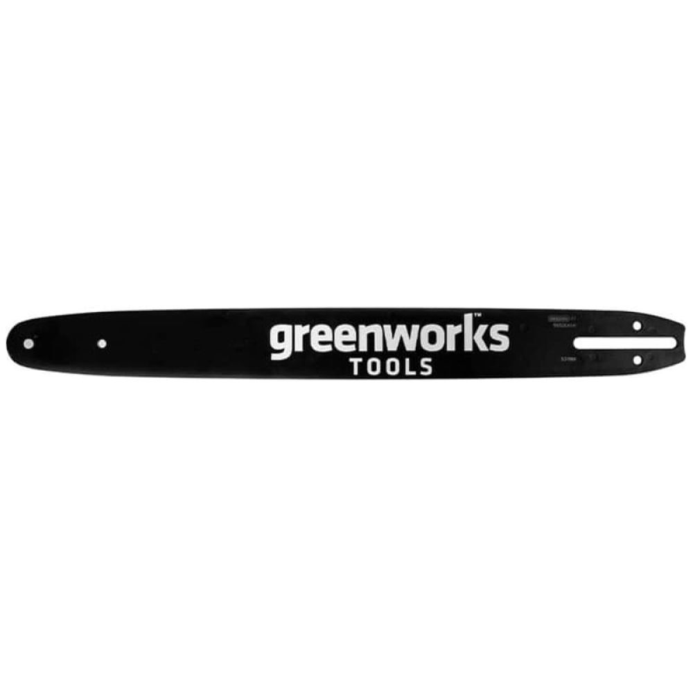 Шина для цепной пилы Greenworks 60V, 40 см, 2948707