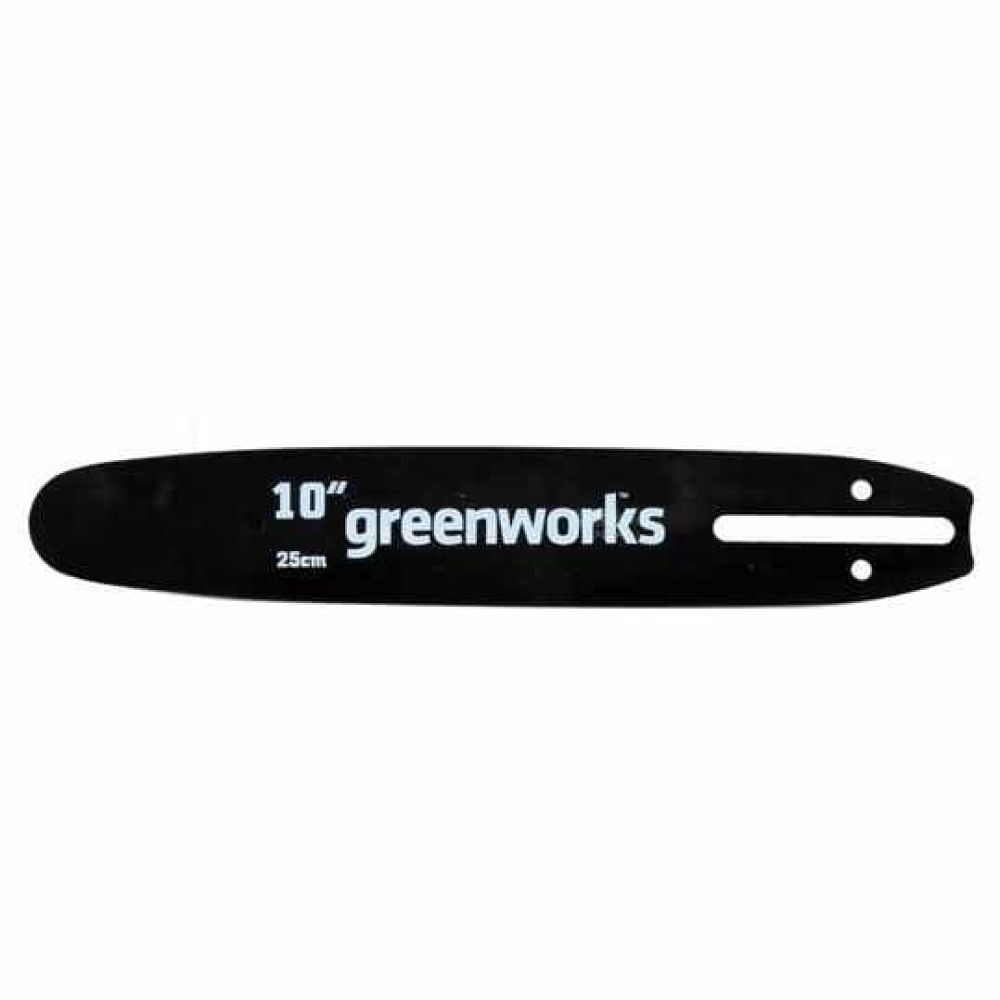 Шина для цепной пилы Greenworks 25 см, 2949207