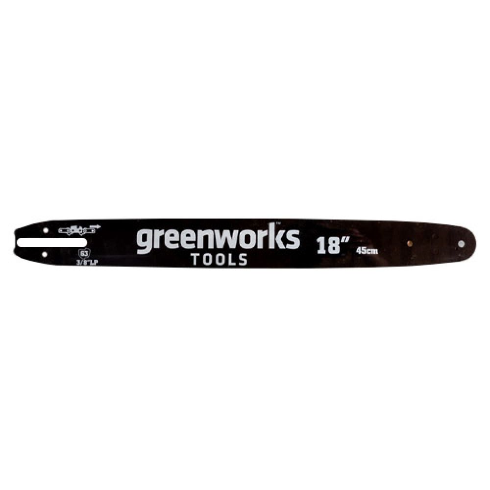 Шина для цепной пилы Greenworks 20037, 45 см, 29777