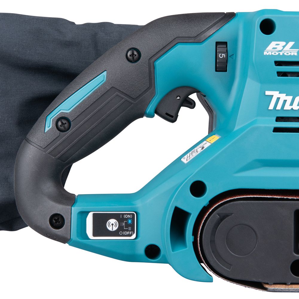 Аккумуляторная ленточная шлифмашина Makita BS001GZ, 40 В, 470 м/мин, без АКБ и ЗУ