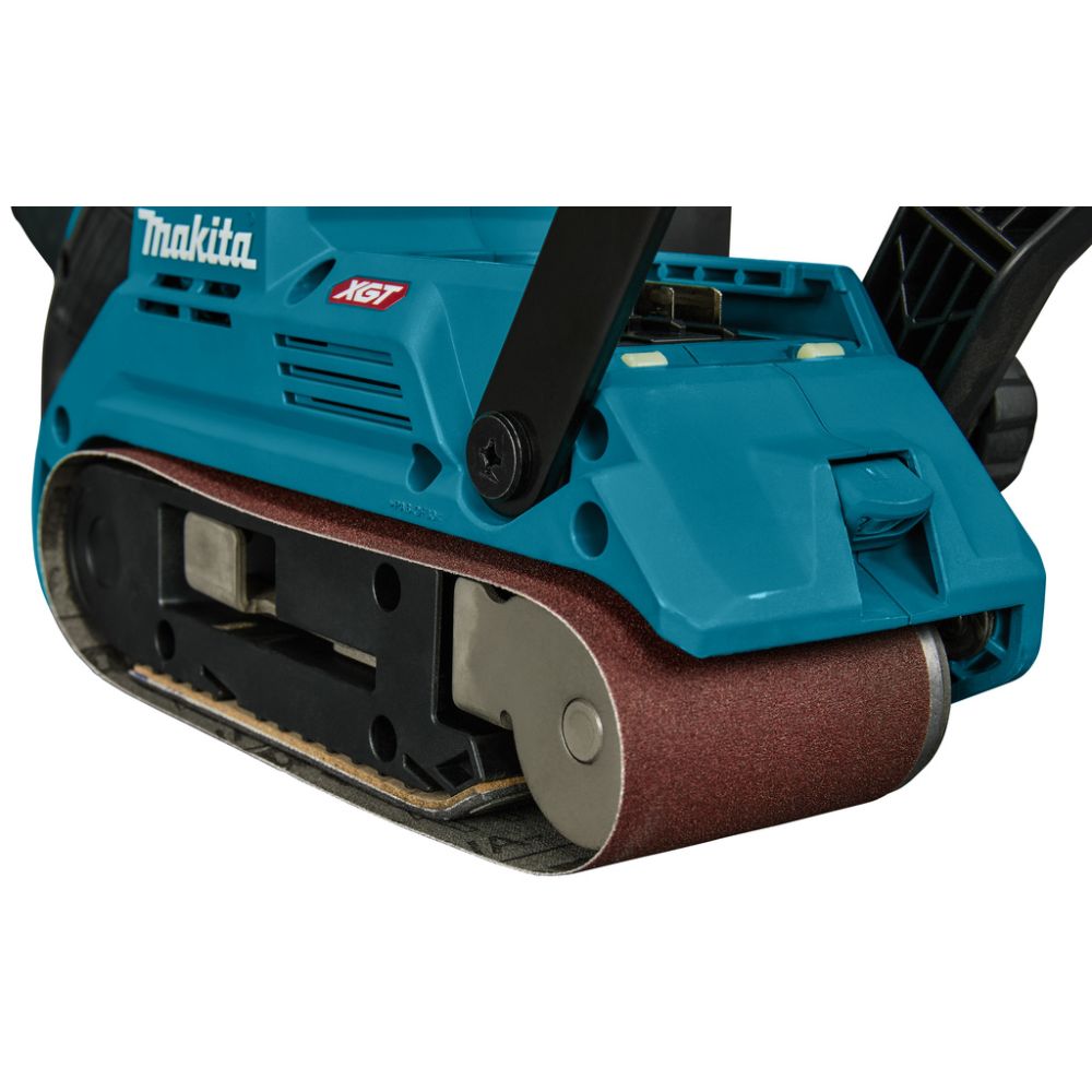 Аккумуляторная ленточная шлифмашина Makita BS001GZ, 40 В, 470 м/мин, без АКБ и ЗУ