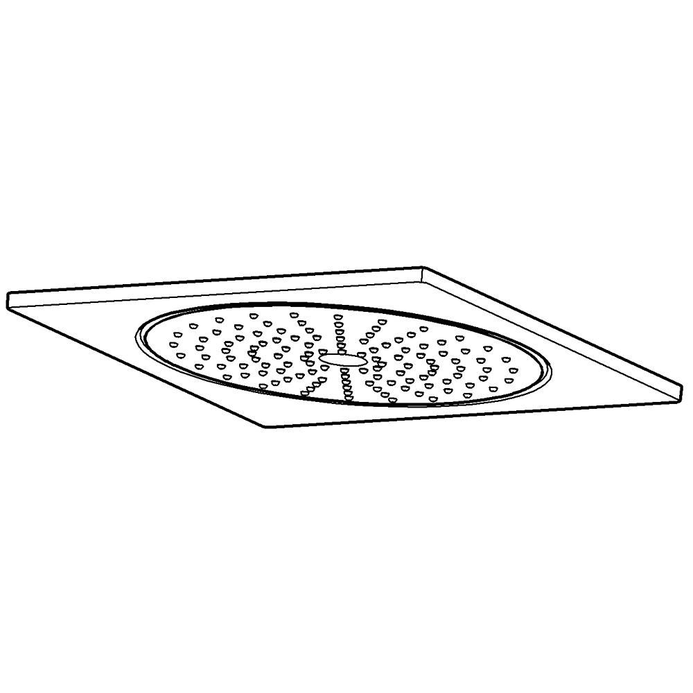 Верхний душ GROHE Rainshower F-series, 1 режим, хром (27467000)