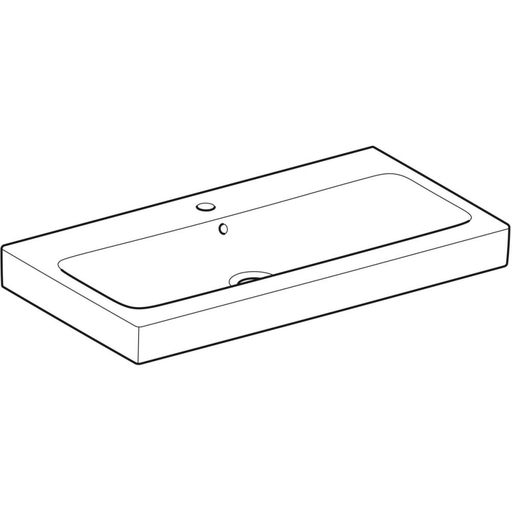 Раковина Geberit Icon 90 см, белый, 124090000