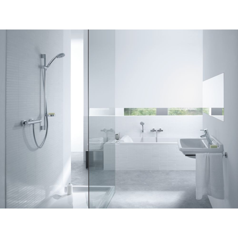 Душевой набор hansgrohe Croma 100 4jet Vario с держателем и шлангом 125 см 27592000, хром