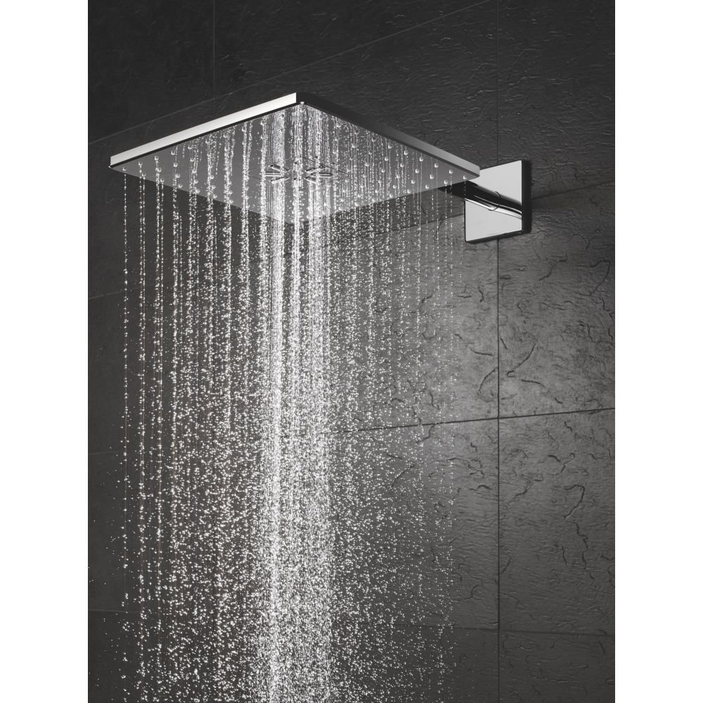 Верхний душ GROHE Rainshower SmartActive 310 Cube, 2 режима, 430 мм, хром (26479000)