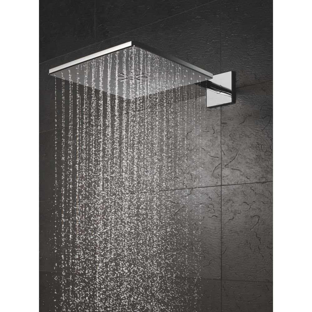 Верхний душ GROHE Rainshower SmartActive 310 Cube, 2 режима, 430 мм, хром (26479000)