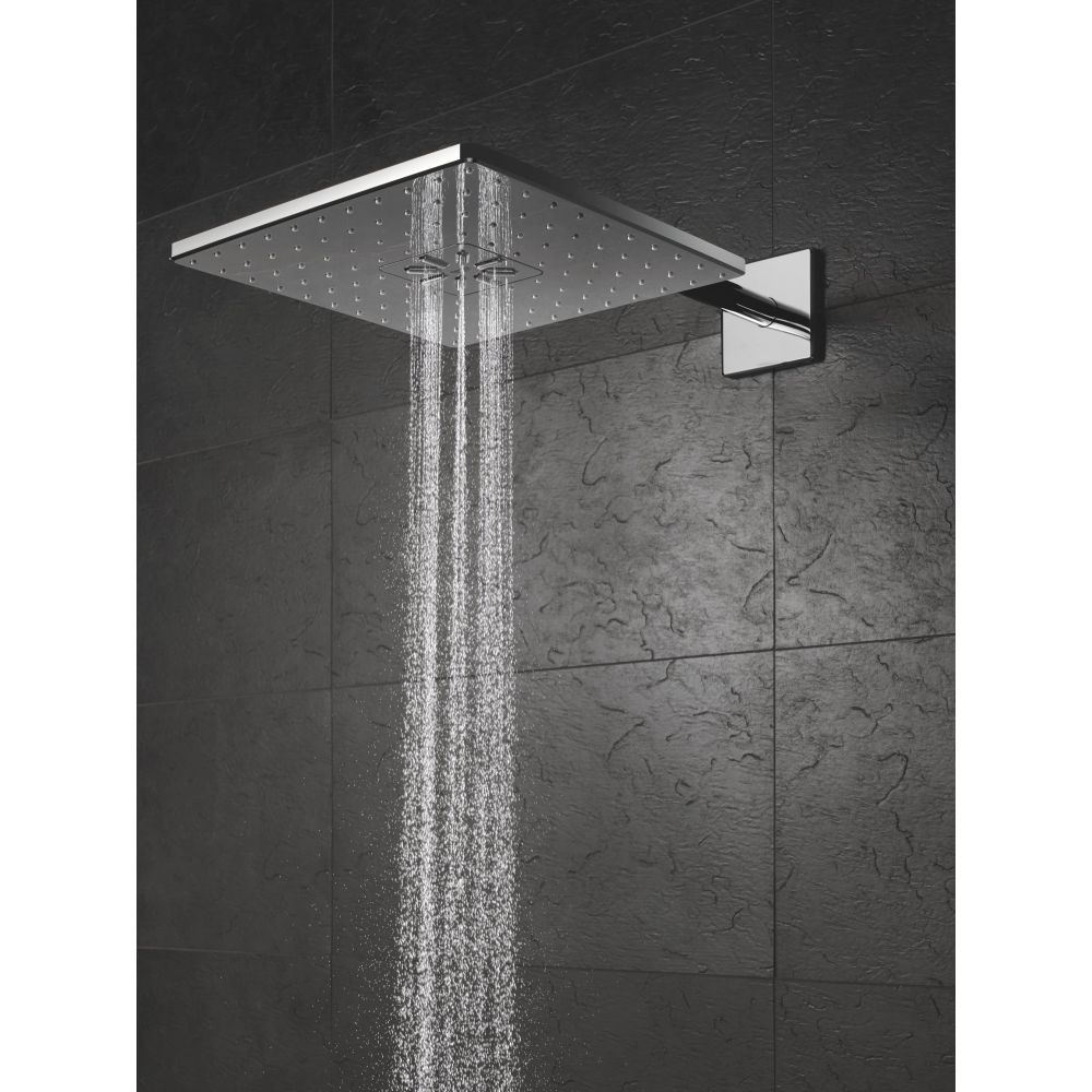 Верхний душ GROHE Rainshower SmartActive 310 Cube, 2 режима, 430 мм, хром (26479000)