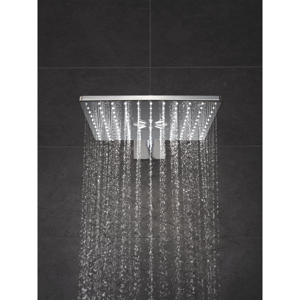Верхний душ GROHE Rainshower SmartActive 310 Cube, 2 режима, 430 мм, хром (26479000)