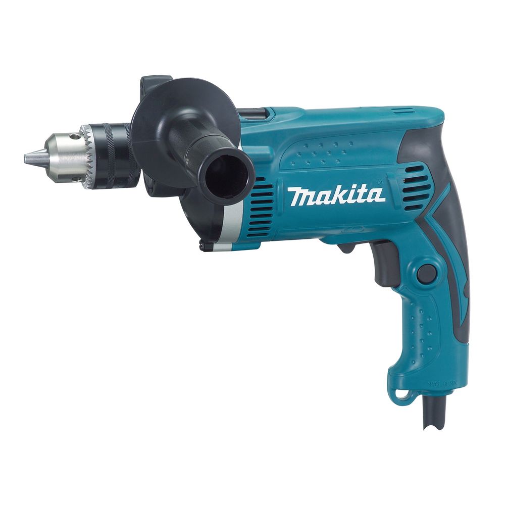 Сетевая ударная дрель Makita HP1630, 710 Вт, 3200 об/мин