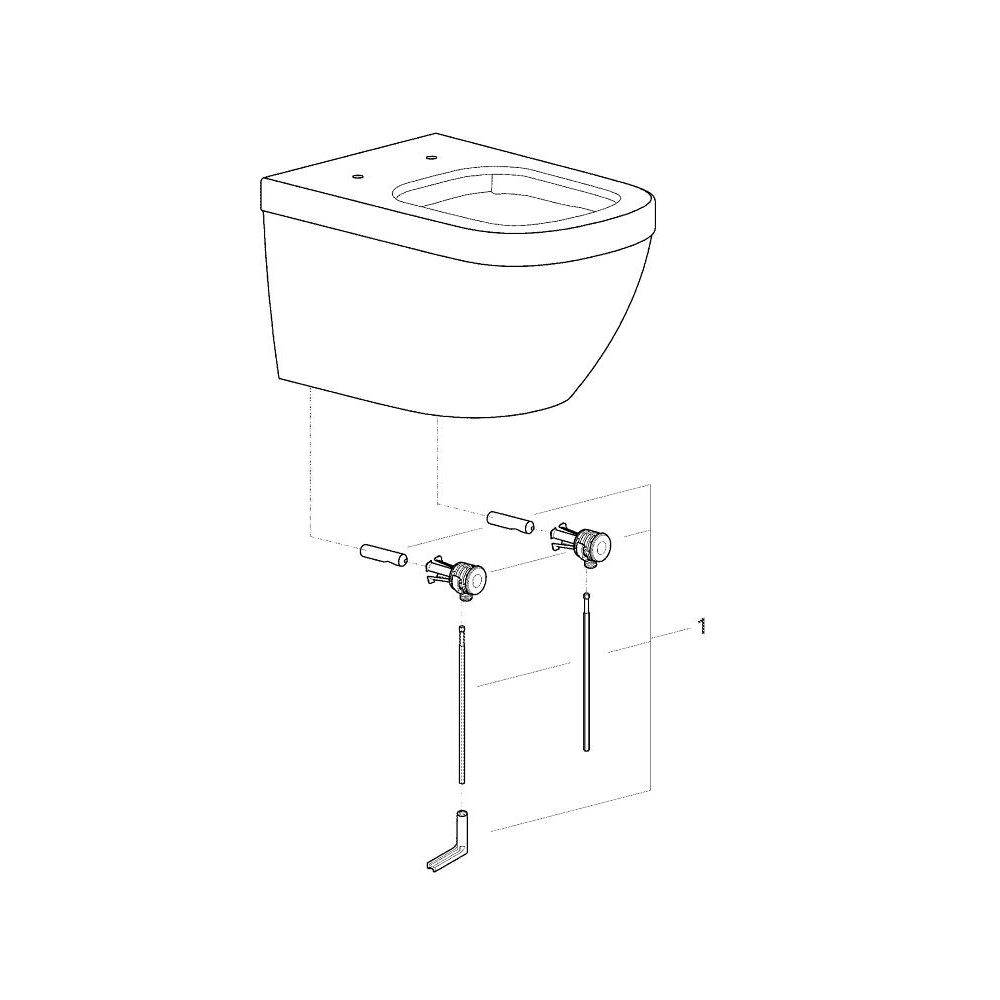 Подвесной унитаз GROHE Euro Ceramic, альпин-белый (39328000)