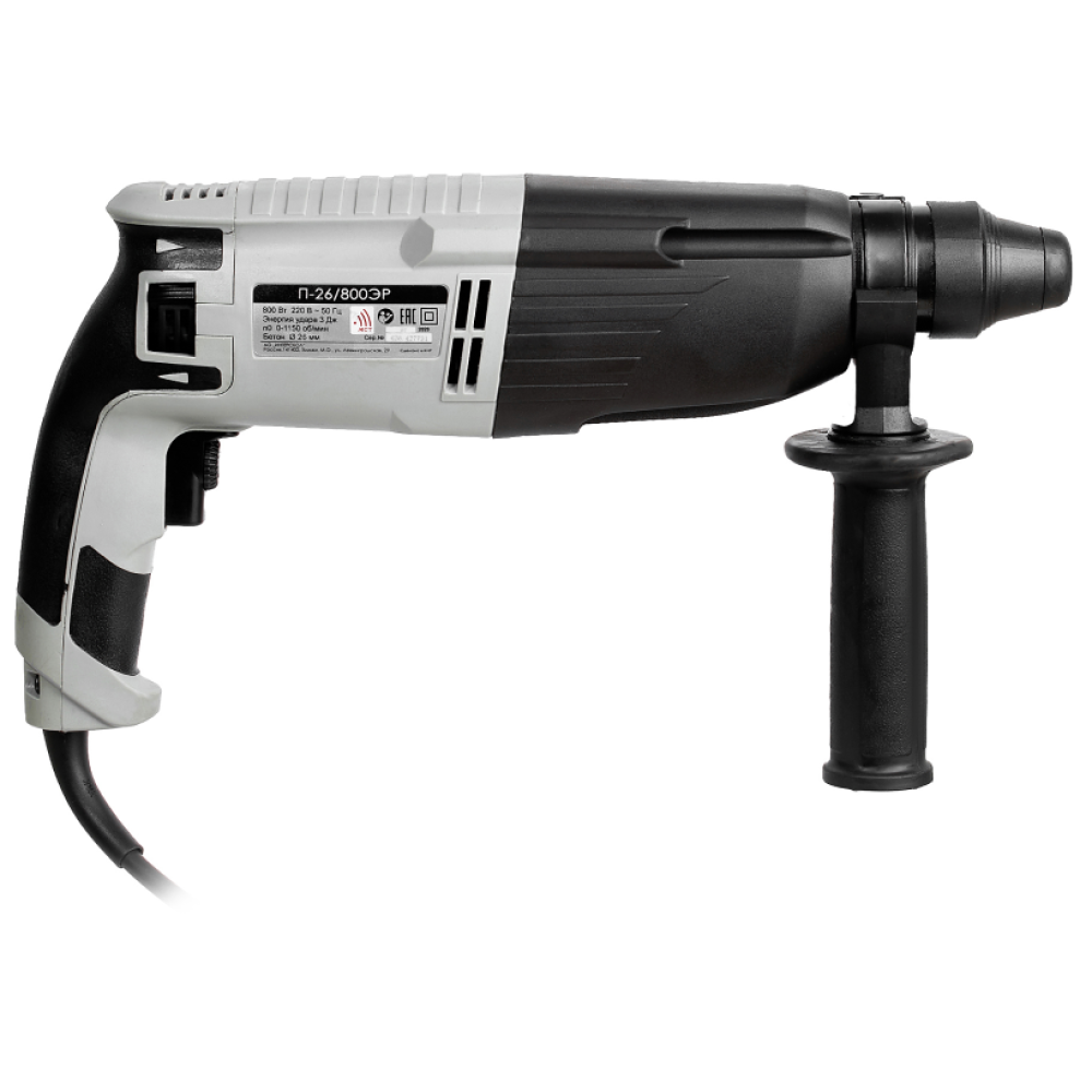 Перфоратор ИНТЕРСКОЛ П-26/800ЭР, 800 Вт, 3 Дж, 5100 уд/мин (426.0.1.00)