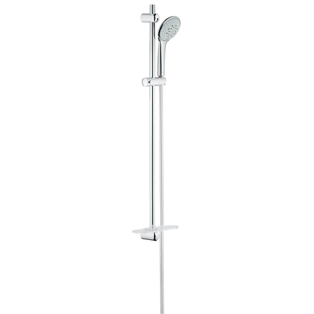 Душевой гарнитур GROHE Euphoria 110 Champagne с мыльницей, 3 режима струи, душевая штанга 900 мм, 17 л/мин, хром (27227001)