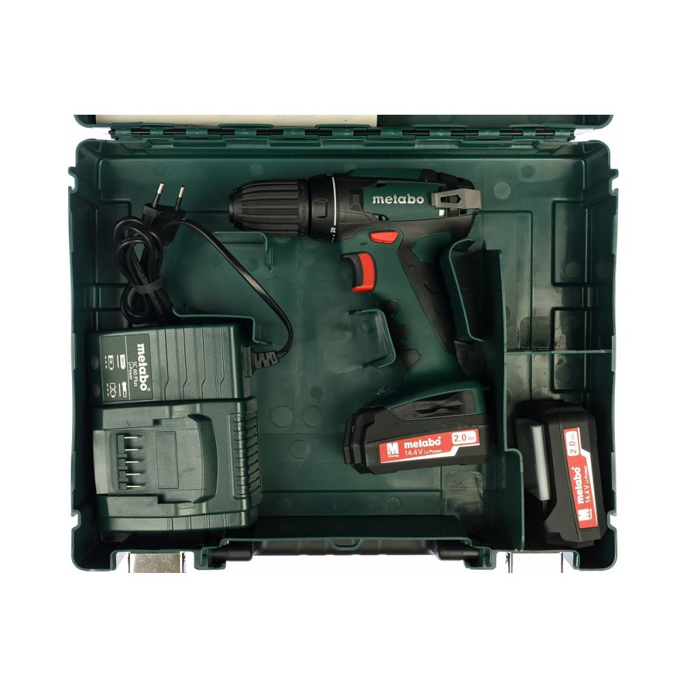 Дрель-шуруповерт аккумуляторный Metabo BS 14,4 кейс, 602206540
