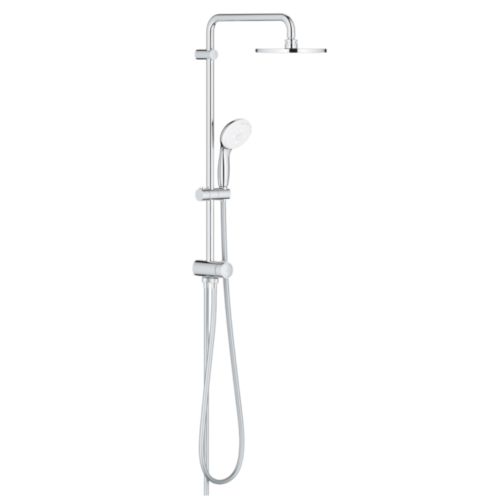 Душевая система GROHE New Tempesta 200 с переключателем потоков, хром (27389002)