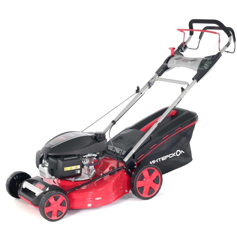 Бензиновая газонокосилка ИНТЕРСКОЛ ГБ-51/170ВХ, 4.6 л.с., 170 см³, 3000 об/мин, 60 л (934.0.0.70)