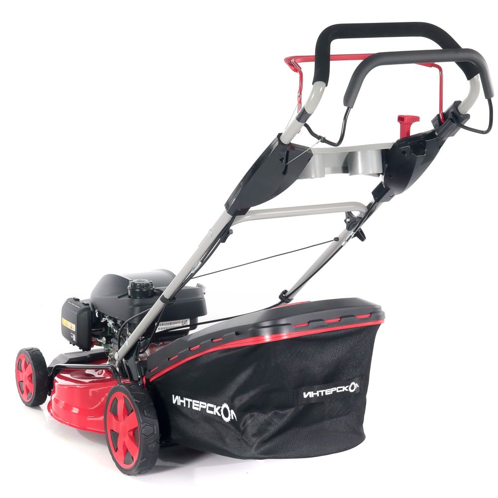 Бензиновая газонокосилка ИНТЕРСКОЛ ГБ-51/170ВХ, 4.6 л.с., 170 см³, 3000 об/мин, 60 л (934.0.0.70)