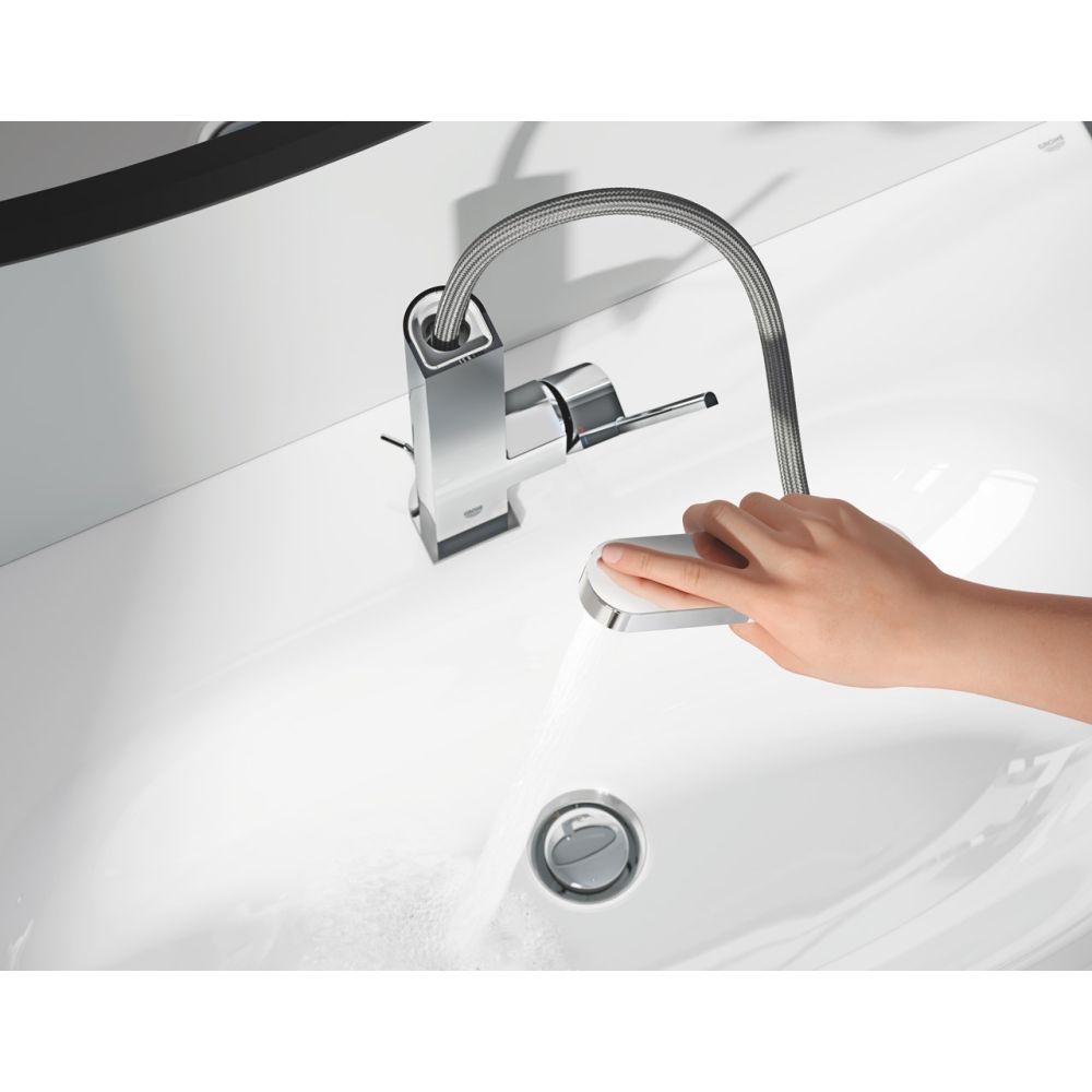 Смеситель для раковины GROHE Plus, L-size, хром (23843003)