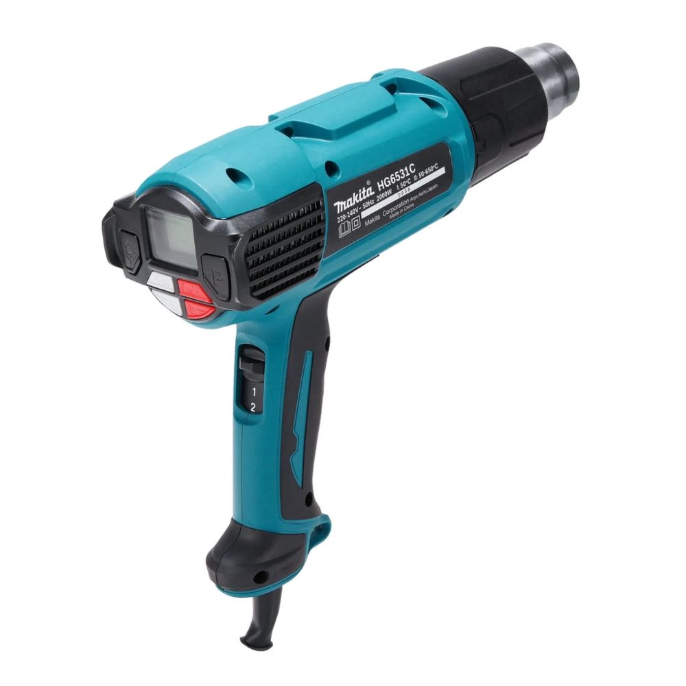 Строительный фен Makita HG6531CK, 2000 Вт, в кейсе