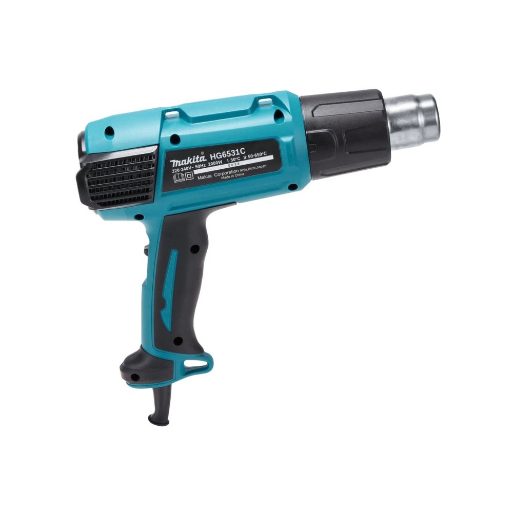 Строительный фен Makita HG6531CK, 2000 Вт, в кейсе