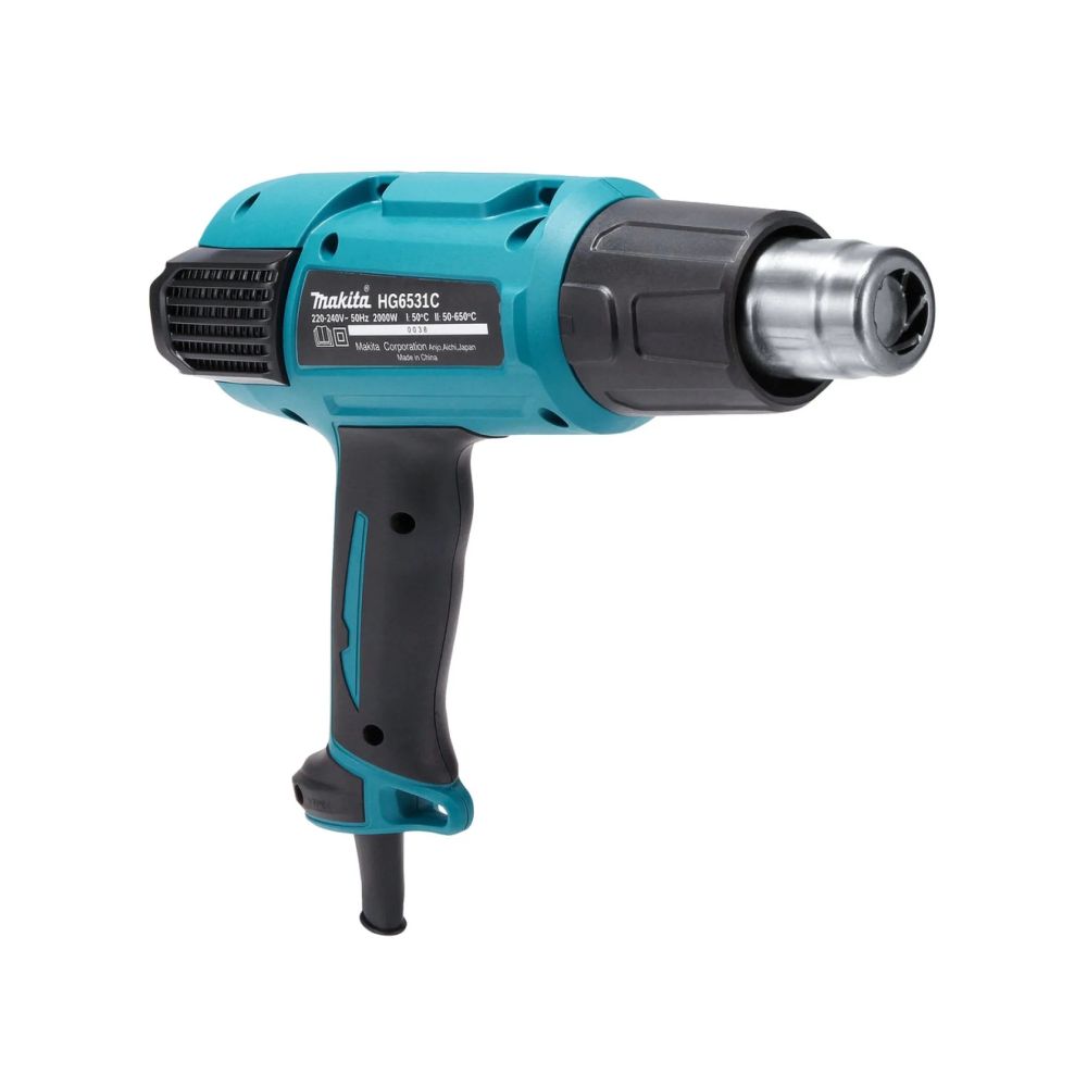 Строительный фен Makita HG6531CK, 2000 Вт, в кейсе