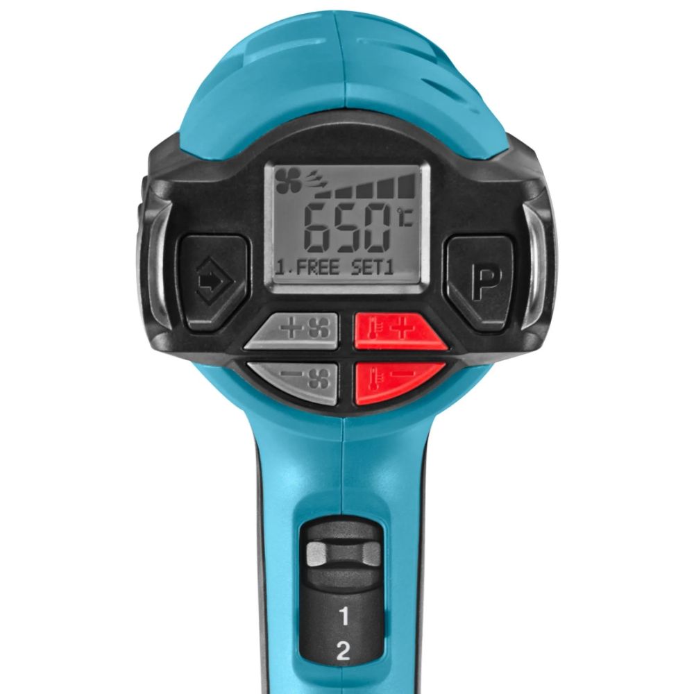 Строительный фен Makita HG6531CK, 2000 Вт, в кейсе