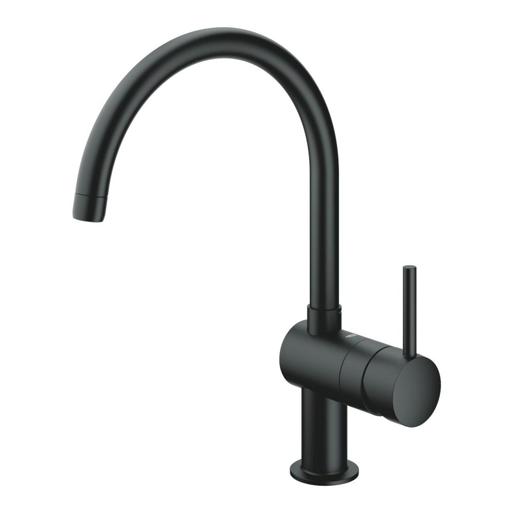 Смеситель для кухни GROHE Minta, черный бархат (32917KS0)