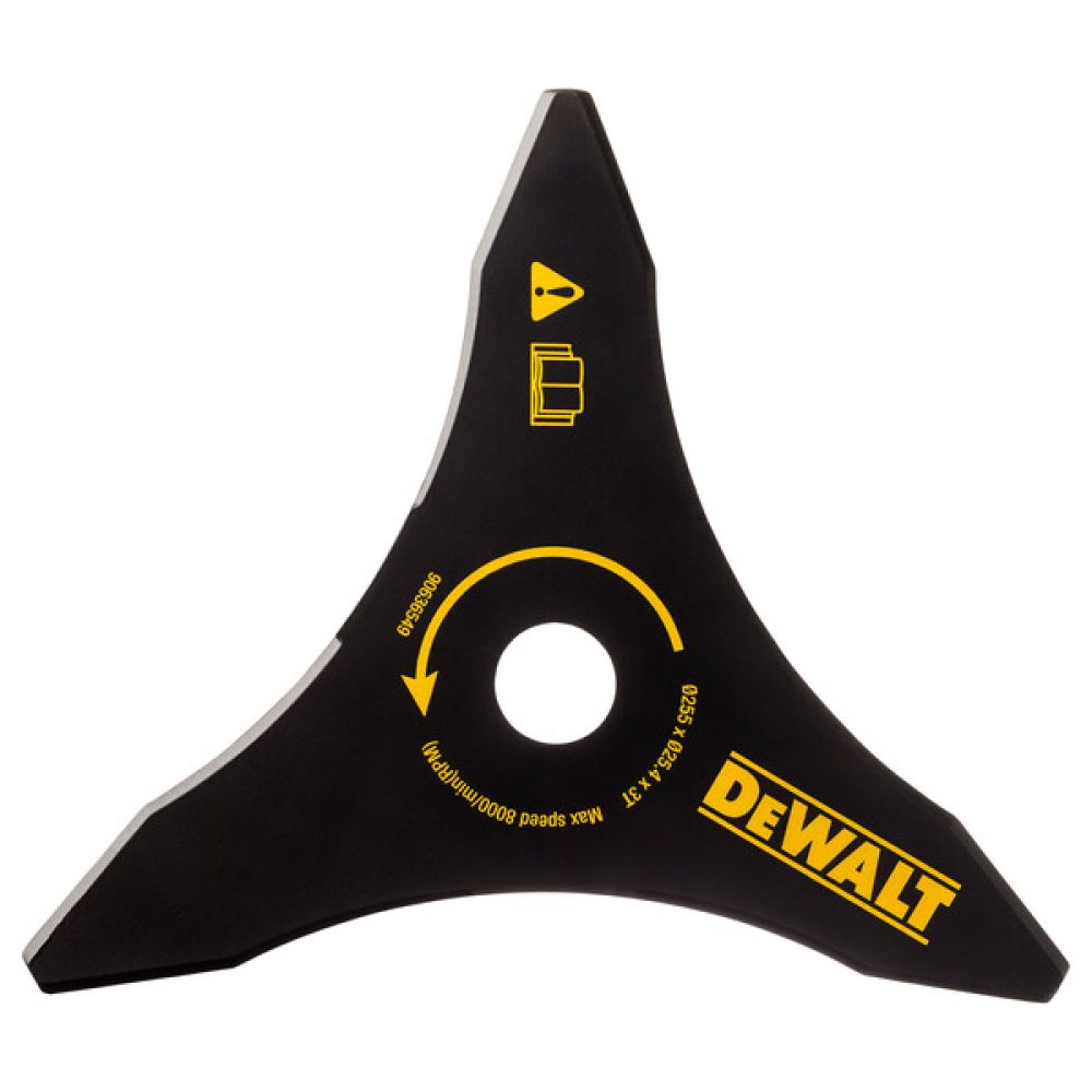 Нож для триммера 3-х лучевой DEWALT DT20653 25,5 см, для DCM571N