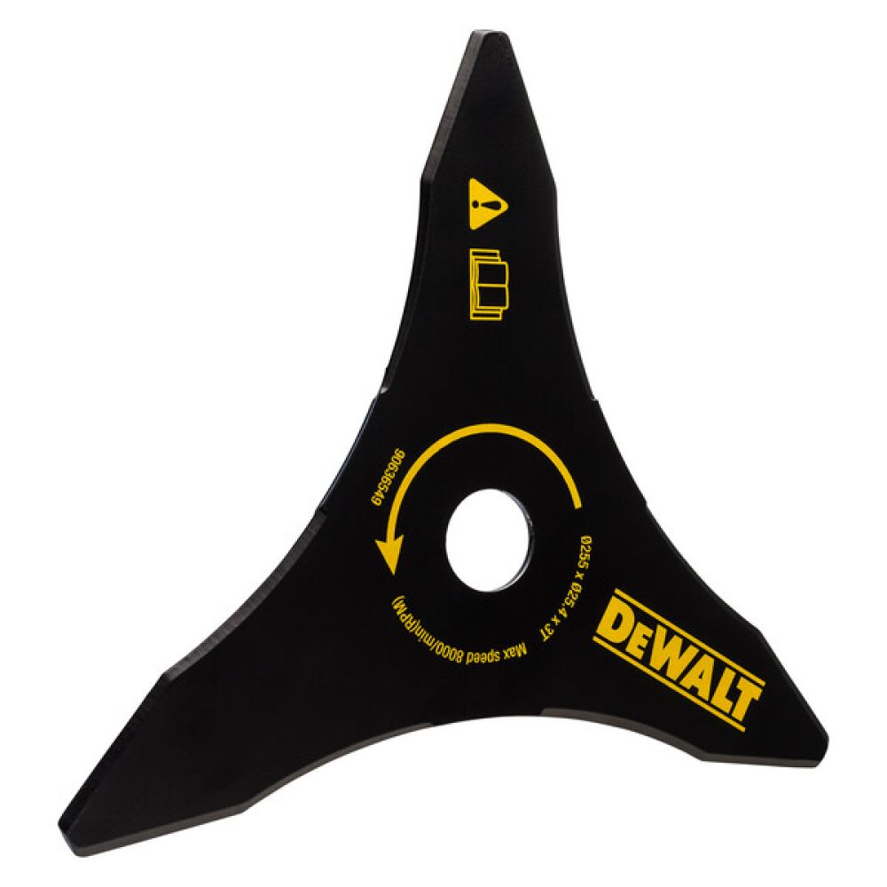 Нож для триммера 3-х лучевой DEWALT DT20653 25,5 см, для DCM571N
